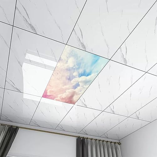 Miniatura 6 de Cubiertas de luz fluorescente para luces de techo de aula, cubiertas de luz magnéticas, filtros de luz fluorescente para escuela, hogar, oficina,