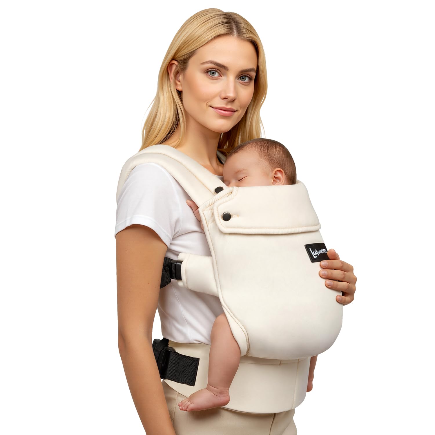 Ergonomic Baby Carrier Newborn to Toddler 7-44 lbs with 3 Carry Positions
