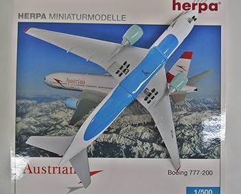 ヘルパ Herpa オーストリア航空 B777-200 1/500 ヘルパ Herpa オーストリア航空 B777-200 1/500 Amazon.co.jp
