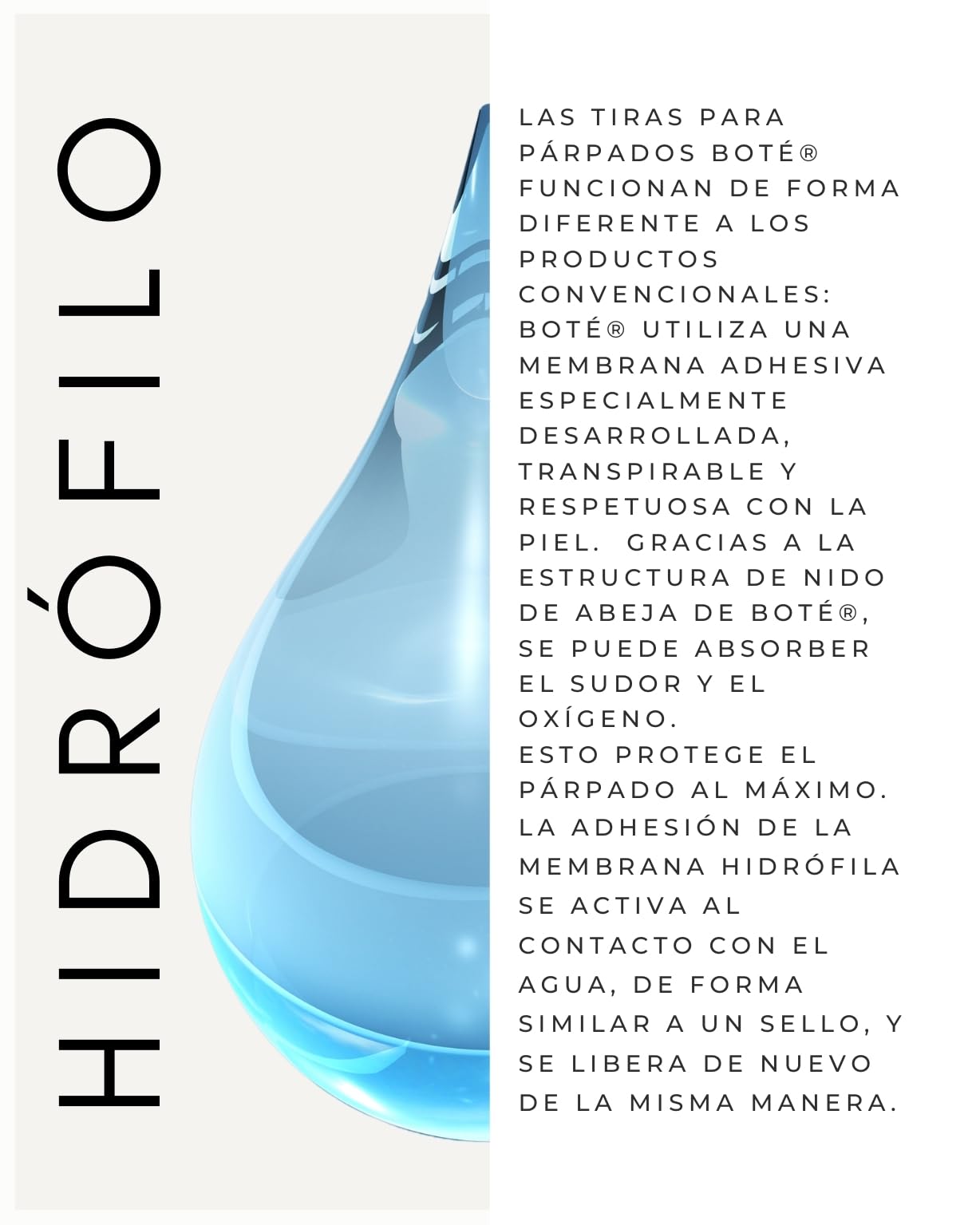 BOTÉ Parpados caidos invisibles 144 XL - Cinta/Parches transparente para levantar/elevador pegatinas - Invisible Double Eyelid Stickers Lifting Tape