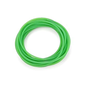 Polyurethane Round Belting PU Transmission Belt High-Performance Smooth Belting Rough Surface Polyurethane Belt for Drive Transmission Conveyor Bonding Machine 4mm/0.16in OD 15m/50ft Length