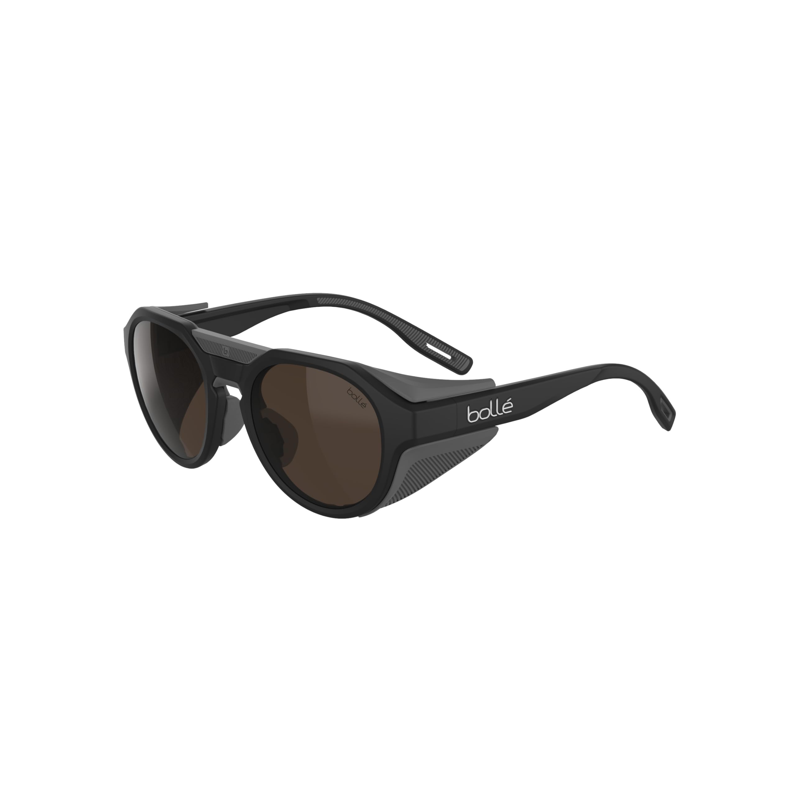 Bollé ASCENDER Black Matte 100 Gun - Lunettes de soleil - Taille M - Adulte
