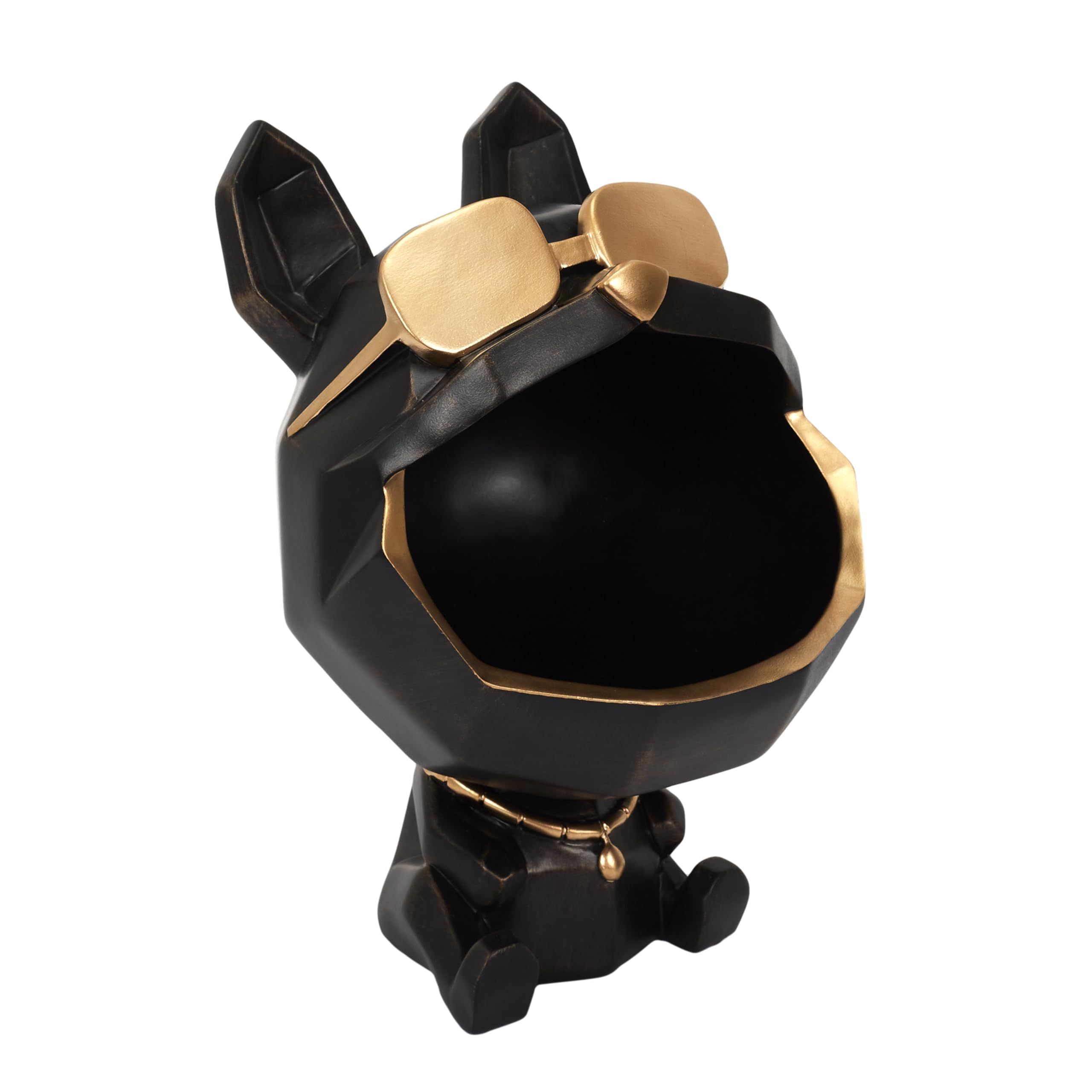 Chien à Lunettes Vide Poche chic pour sublimer votre console d'entrée moderne