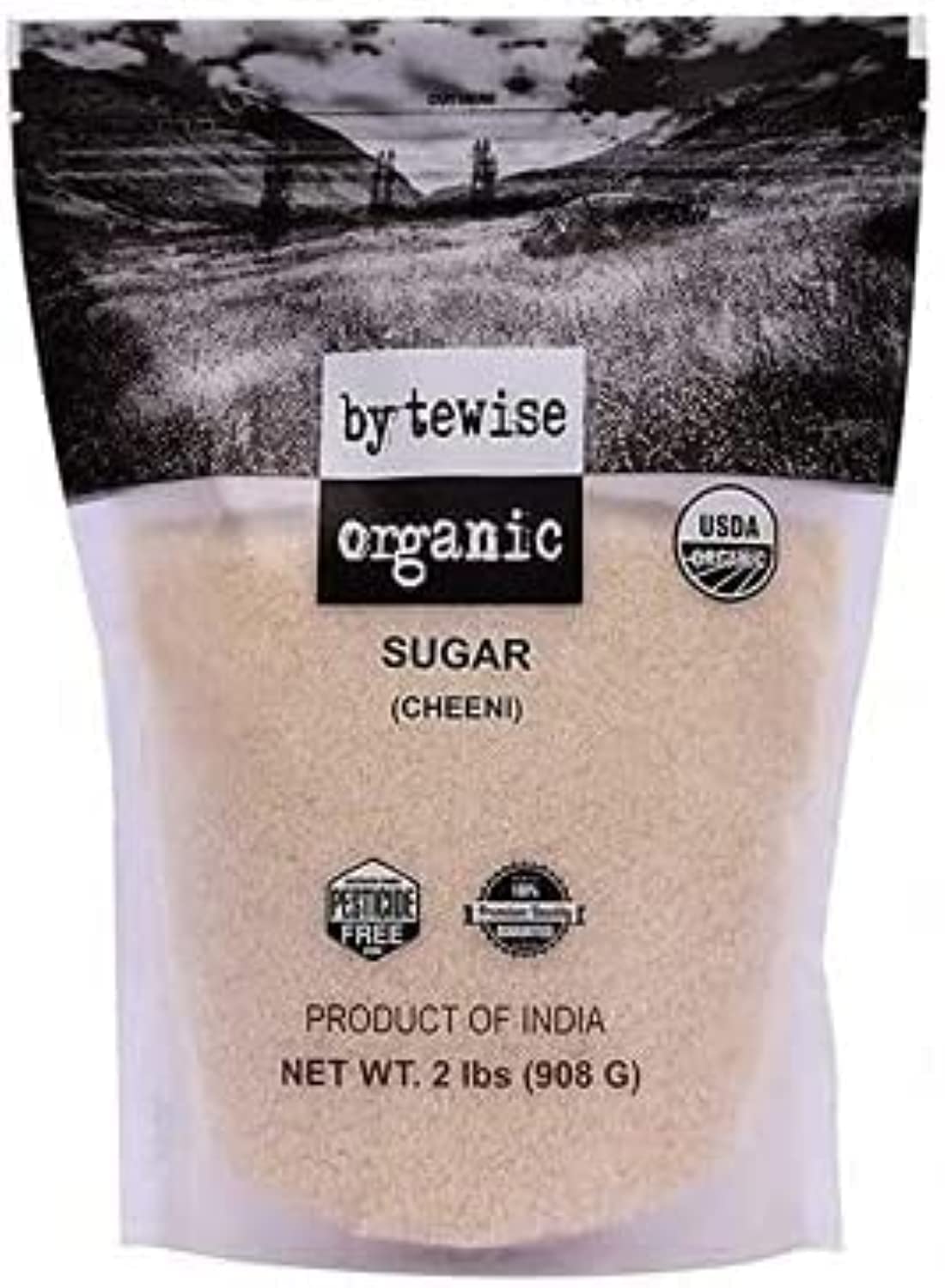 Bytewise, Organic Sugar, Rich Taste, Organic Sugar, Multi-Purpose Uses of Sugar, Flavour Enhancer, Natural and Certified -500 grams