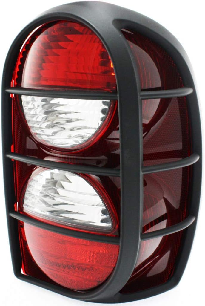 CarLights360 For Jeep Liberty 2005 2006 Tail Light Assembly Unit Passenger Side W/AIR DAM | CH2801160 | 5KJ40RXFAC
