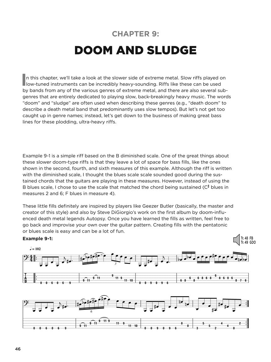 Extreme Metal Bass: Essential Techniques, Concepts, and Applications for Metal Bassists.