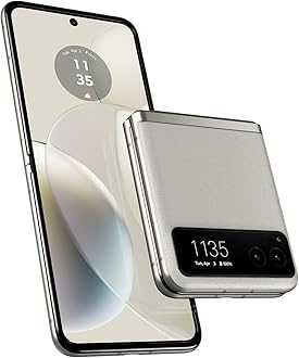 Motorolarazr | 2023 | Unlocked | Made for US 8/128 | 32MP Camera | Vanilla Cream, 73.95 x 170.82 x 7.35mm
