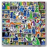 Roblox Rainbow Friends Stickers Pack of 60 Water Bottle Waterproof Aesthetic Vinyl Laptop Luggage Skateboard Computer for Children Teenagers Adults