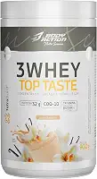 3 Whey Top Taste 900g Sabor Baunilha Bodyaction