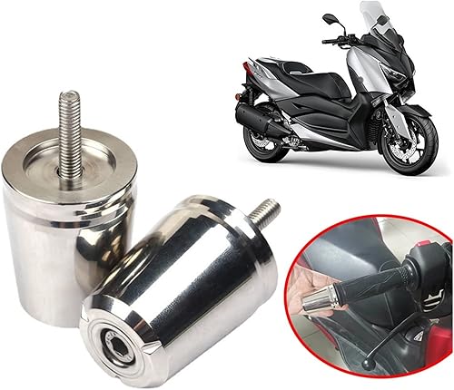 Miniatura 2 de WYJDZSW Compatible with Yamaha XMAX300 Xmax 300 X-MAX 250 125 400 Motorcycle Accessories Handlebar Grips Handle Bar Cap Ends Plug Balance Slider
