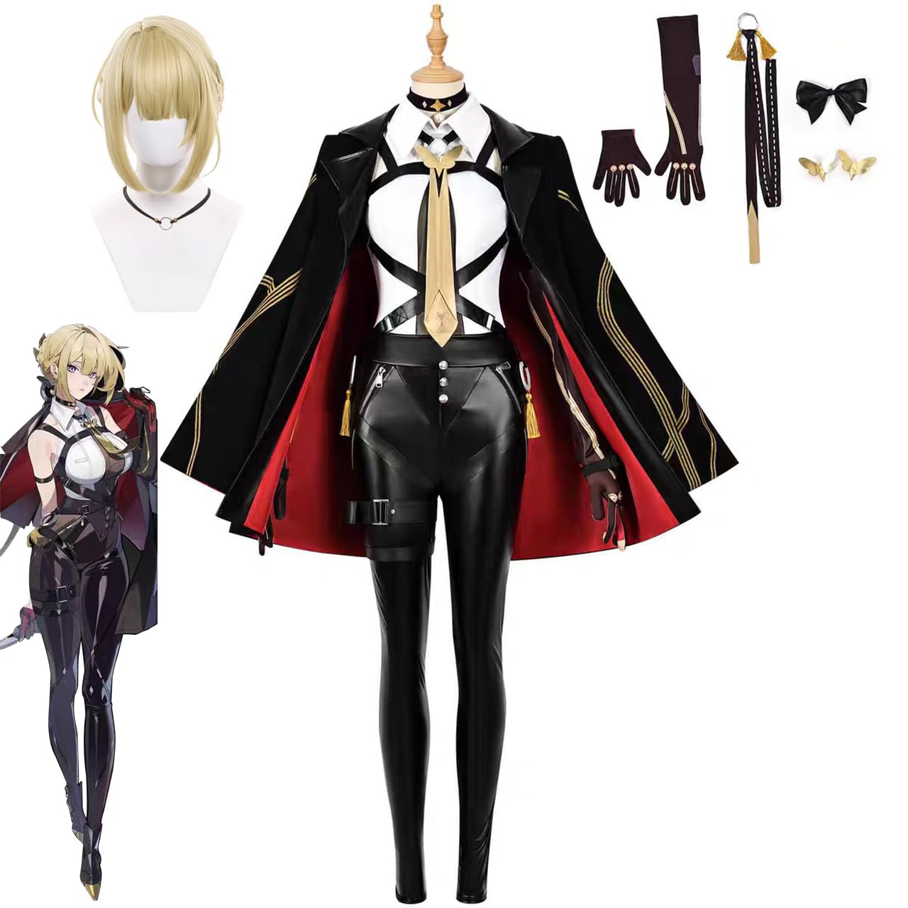 Amazon | KANUTE ゼンレスゾーンゼロ イヴリン・シェヴァリエ コスプレ