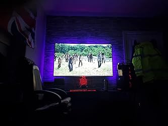 MY LAMP 2.0M LED TV Backlight USB Bias Lighting With 16 Colors And 4 Dynamic Mode For 40 To 60 Inch HDTV,PC Monitor,Led Light Strip.(4pcs X 0.5m Led Strips