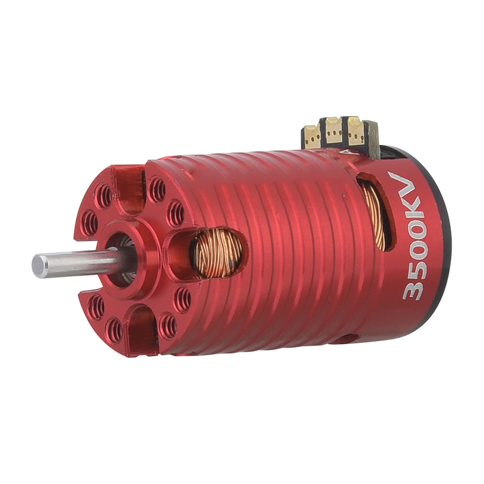 VGEBY RC Brushless Motor, 3500KV 2Poles Brushless Motor RC Scale Short Course Truck for 1/24 1/28 RC Model Car