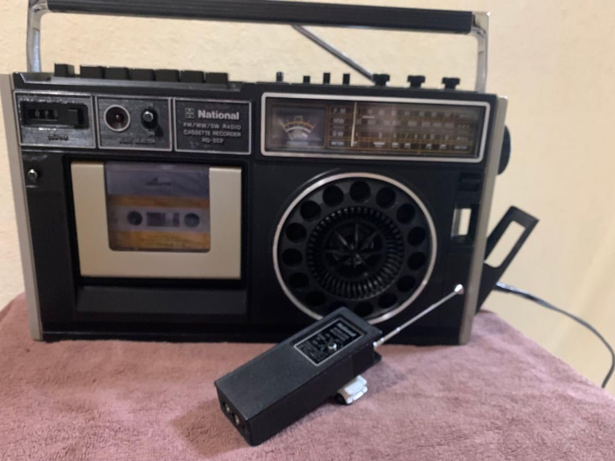 Amazon.co.jp: ナショナル ラジカセ RQ-552 レトロ : 家電＆カメラ