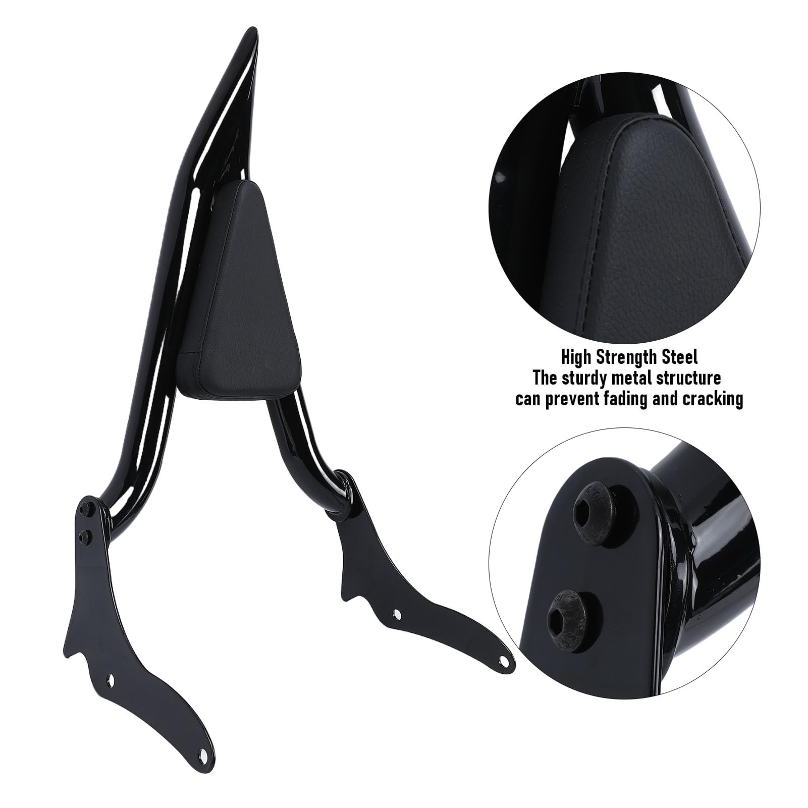Respaldo Trasero para Motocicletas, Reemplazo de Barra Sissy Desmontable para Pernos 950 XV950 XVS950 2013 2025, Reemplazo de Barra Sissy de Respaldo Desmontable con