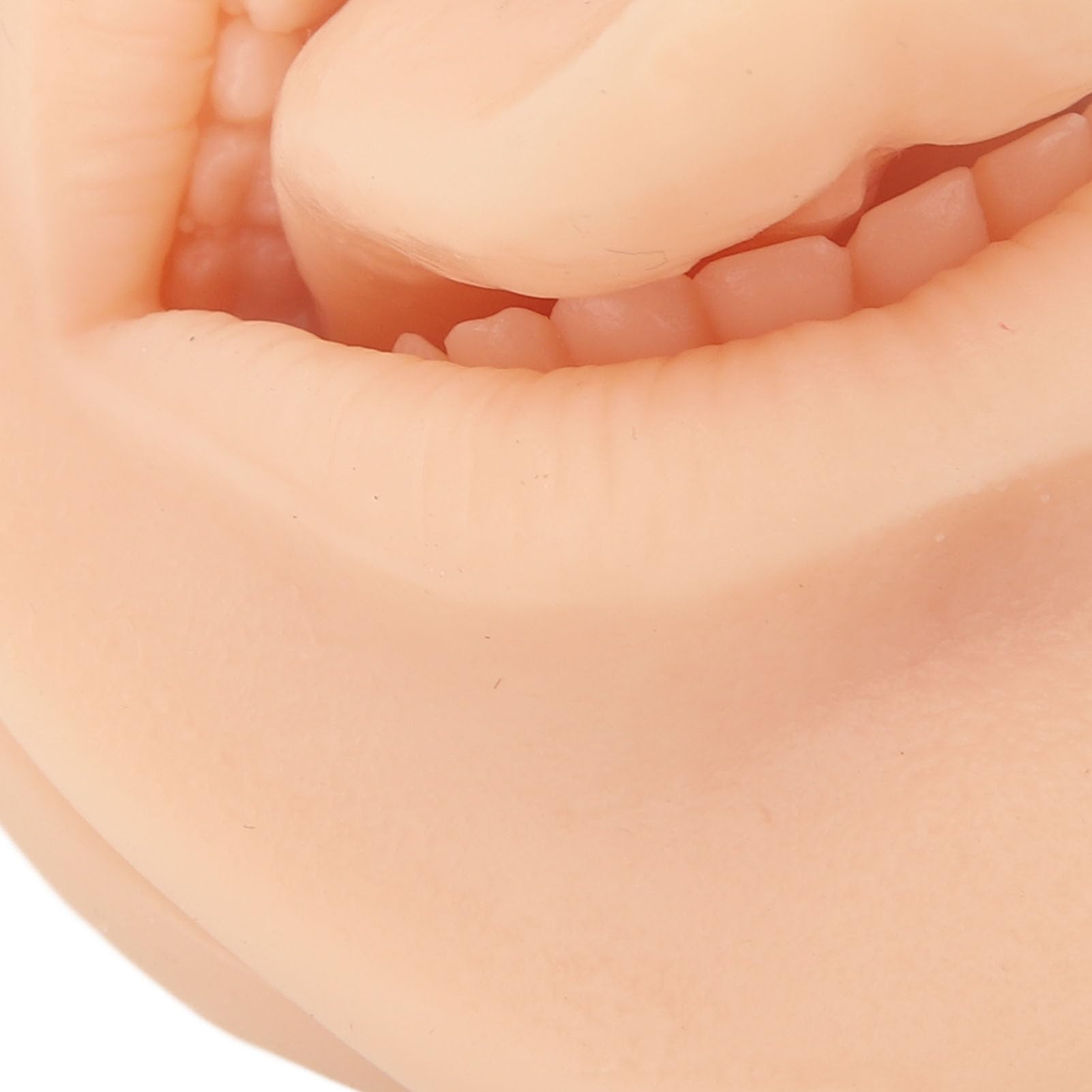 Parties du Corps de Pratique de Perçage Souples et Réutilisables, Modèle de Bouche de Langue en Silicone 3D, Conçu pour Imiter la Bouche et la Langue Humaines, pour les