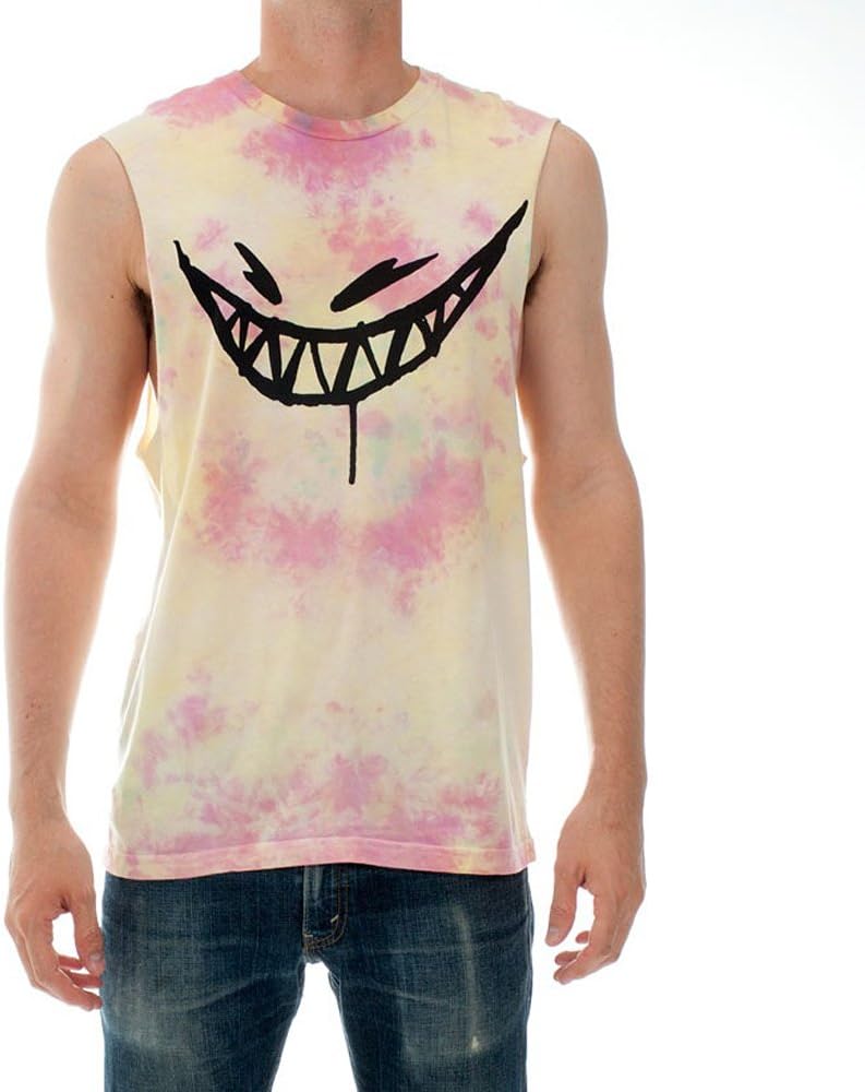 Church of Merch Feed Me Tie Dyed Grin Sleeveless Tee