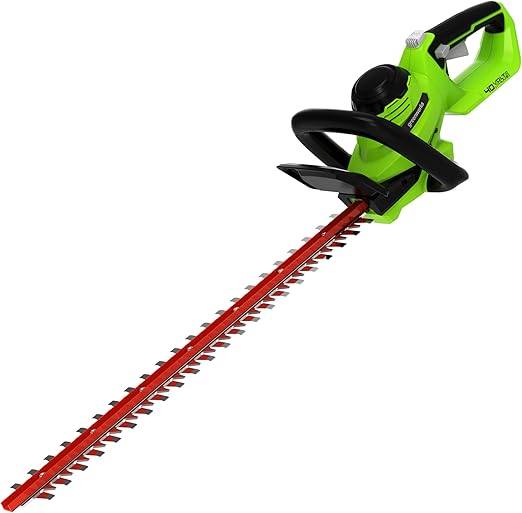 Review Greenworks 40V 24″ Cordless Hedge Trimmer, Tool Only Review Greenworks 40V 24″ Cordless Hedge Trimmer, Tool Only