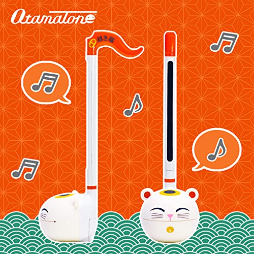 Image of Otamatone Classic Lucky Cat [Officially Licensed] Japanese Character Electronic Musical Instrument Portable Synthesizer from Japan Maywa Denki for Children Kids and Adults Gift