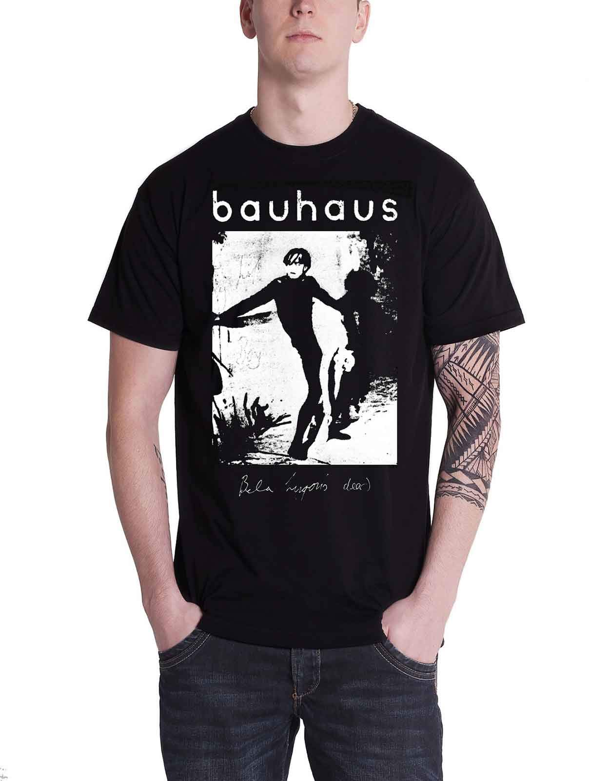 Plastic Head Bauhaus Bela Lugosi's Dead Men's T-Shirt Black Small