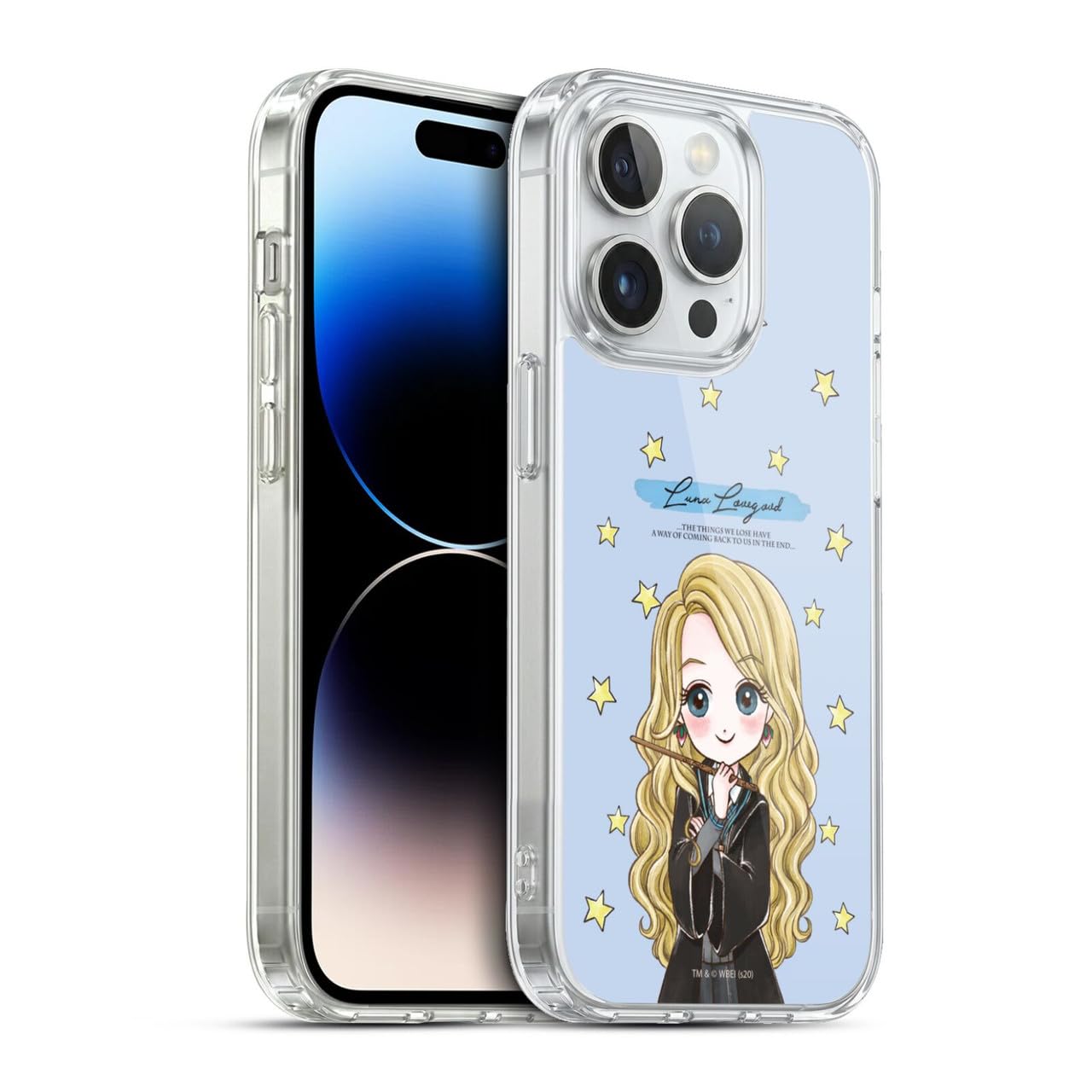 Head Case Designs Licenciado Oficialmente Harry Potter Patrón Luna Reliquias de la Muerte XXXVII Caso Funda de Gel Suave Compatible con Apple iPhone 12 / iPhone 12 Pro — view 158