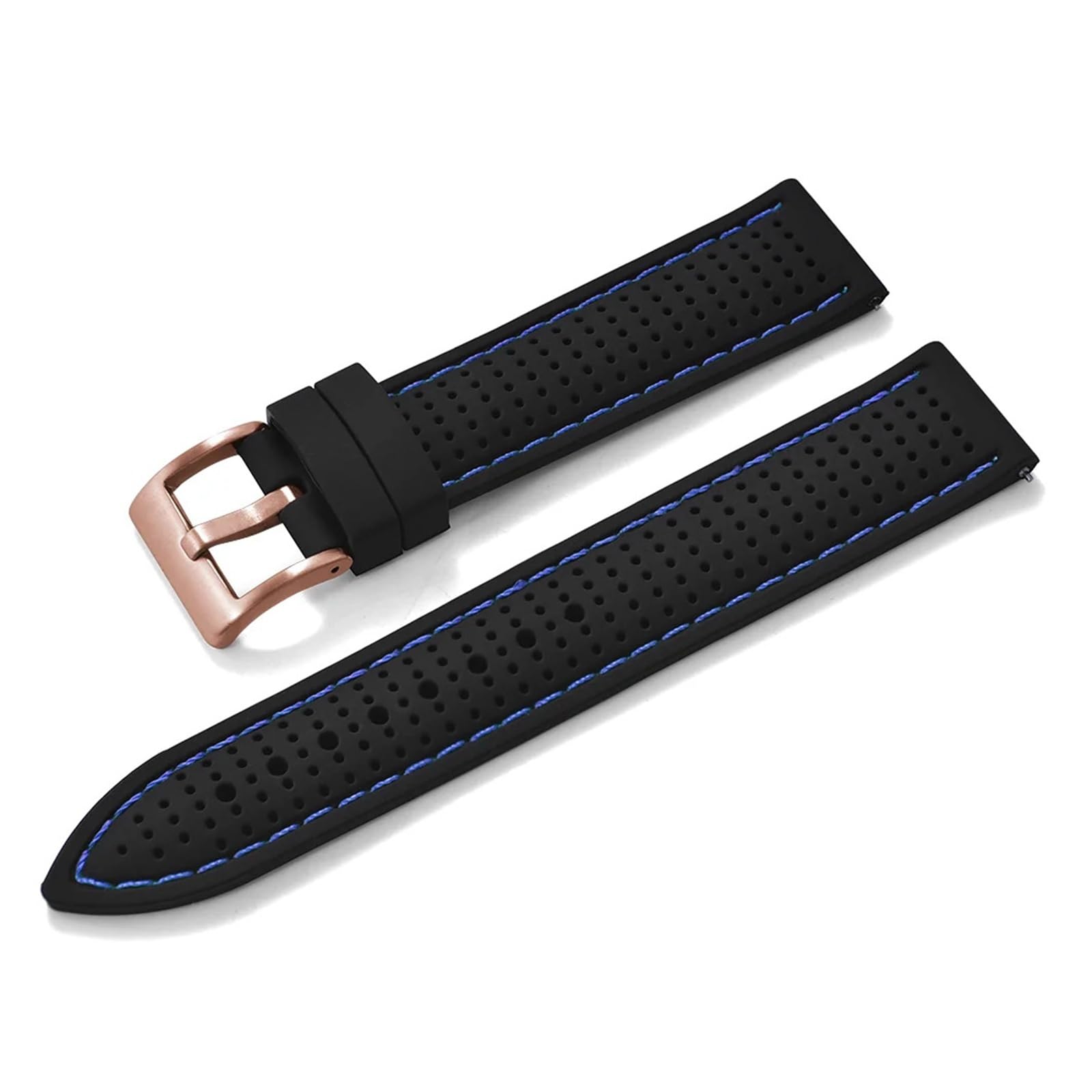 Cong Yi Cinturino Sportivo In Silicone A Sgancio Rapido - In Gomma Morbida Traspirante E Impermeabile Da 18 Mm, 20, 22, For Uomo Donna
