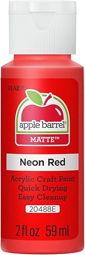 Vista 76 de Apple Barrel 20501 Pintura acrílica, 2 onzas, rojo brillante. paquete de 2