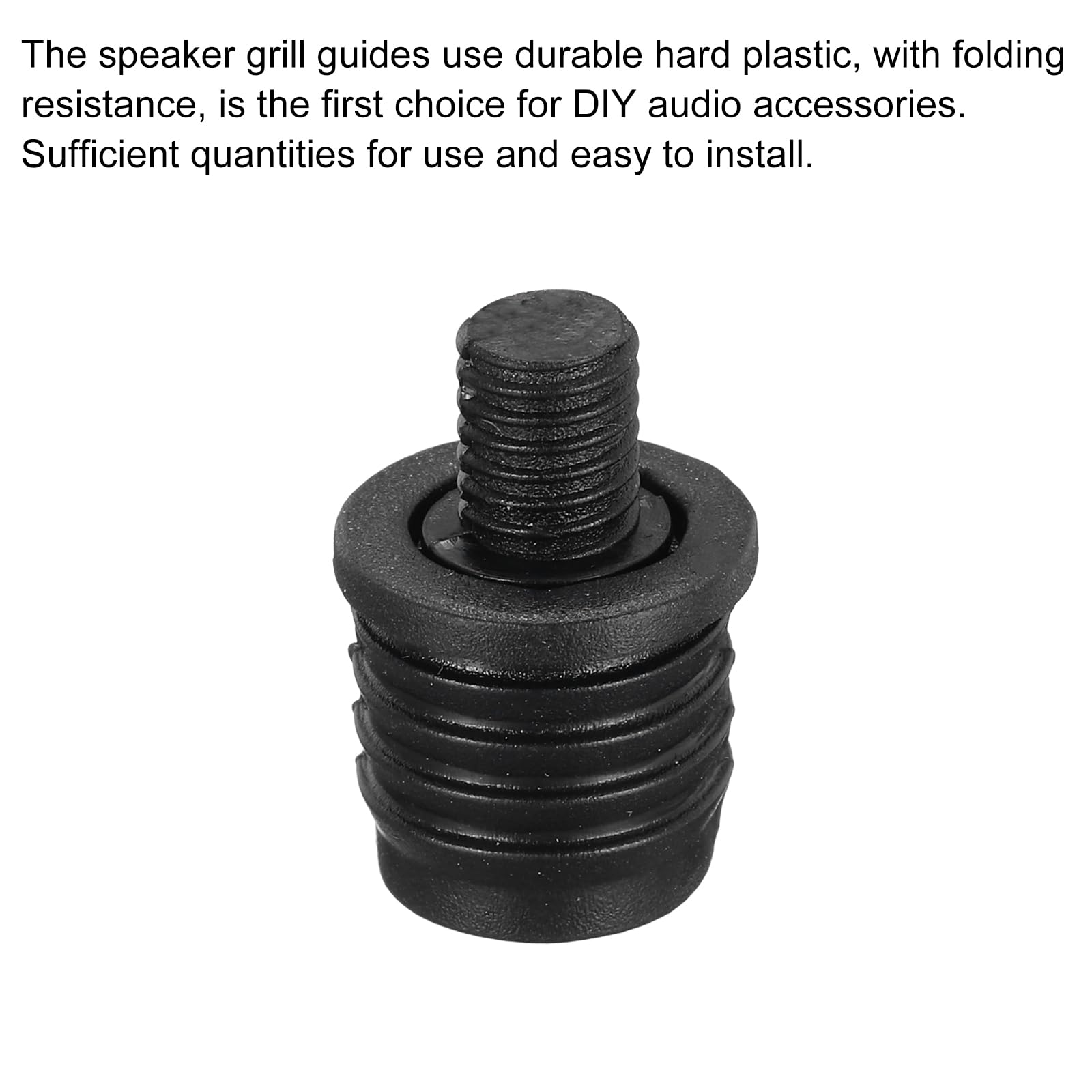 10 Pairs Type Grill Guides Pegs Plastic Screws Speaker Parts