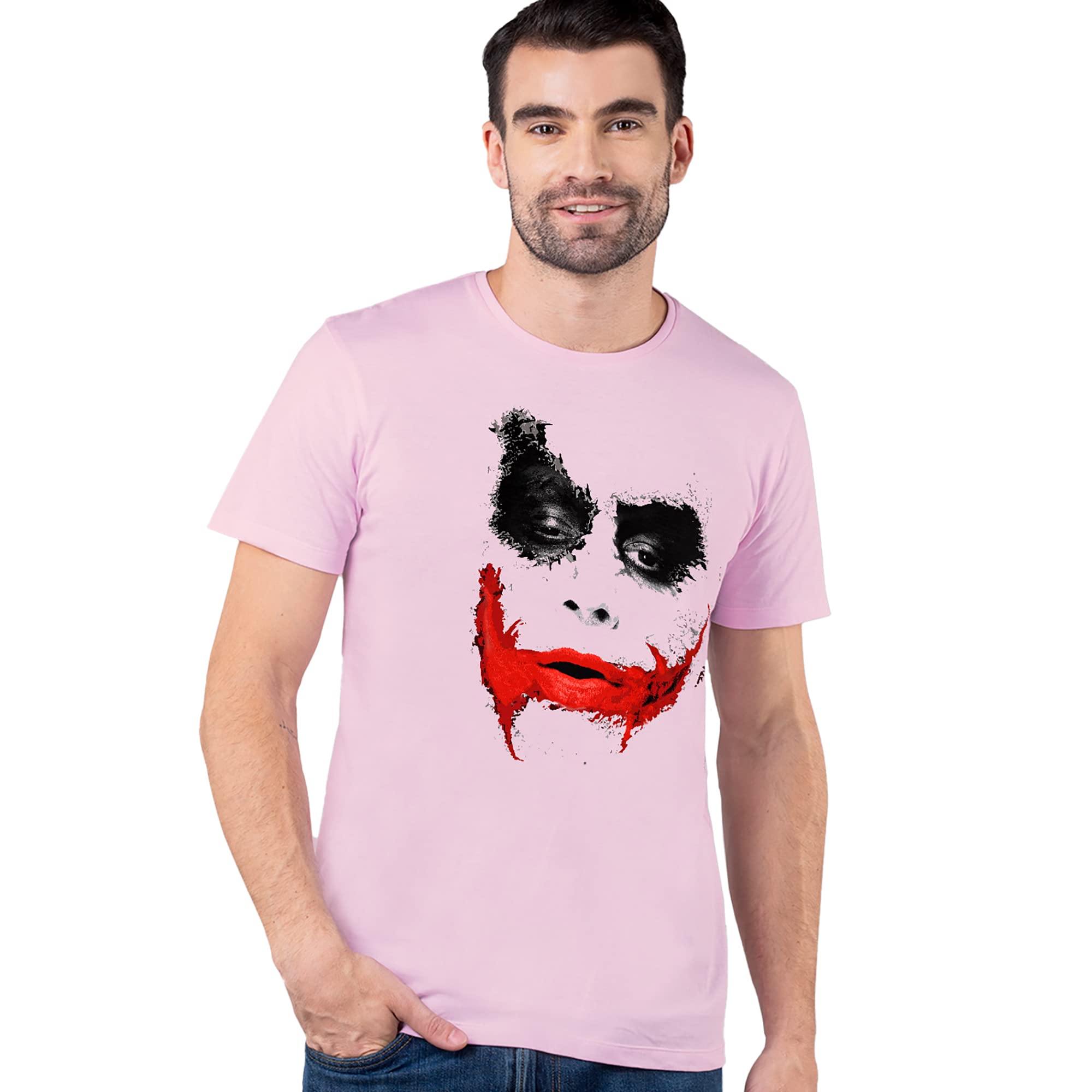 Free AuthorityJoker Printed Regular Fit Cotton Men's T-Shirt