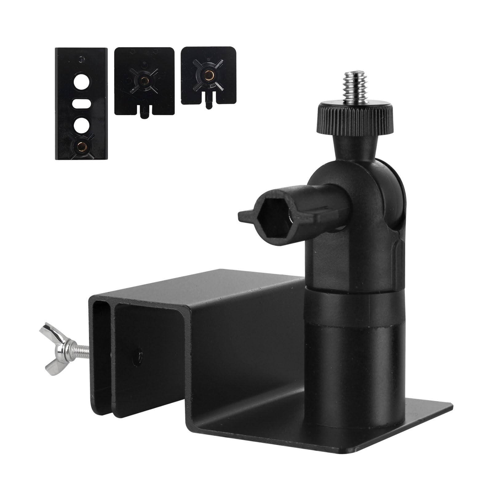 Kaeltsyn Black Gutter Mount For Outdoor Security Cameras Weatherproof Not Tools Needed Weatherproof Not Tools Needed