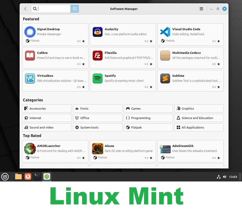 NEIF Software Best of Linux Edition 1/2024 (64 Bit) auf USB-Stick - mit Ubuntu 22.04, MX Linux 23, Debian 12 und Mint Cinnamon 21.3 - Betriebssystem Alternative
