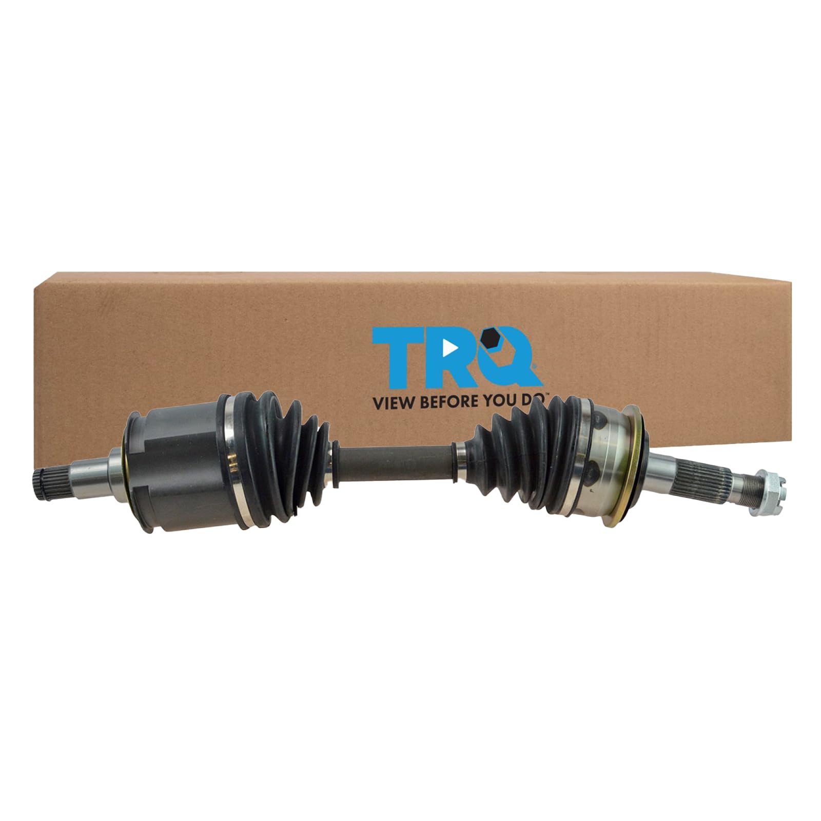 TRQ Front Left Right CV Axle Shaft Assembly Driver Passenger Side Compatible with 1996-2002 Toyota 4Runner 1995-2004 Tacoma