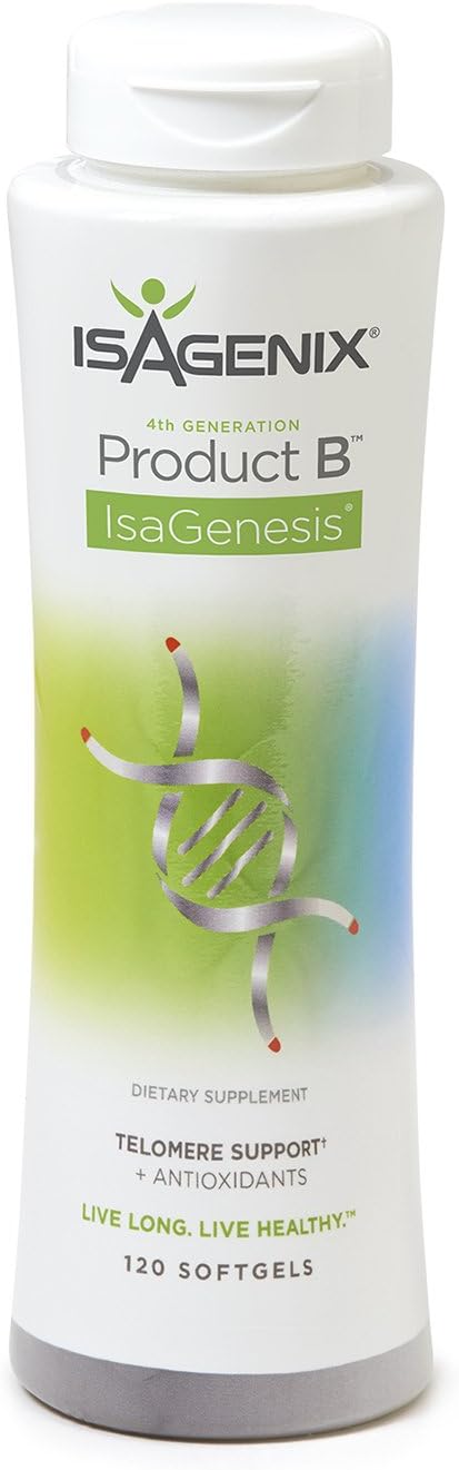 Isagenix Product B Antioxidants plus Telomere Support 120 capsules (Isagenesis)