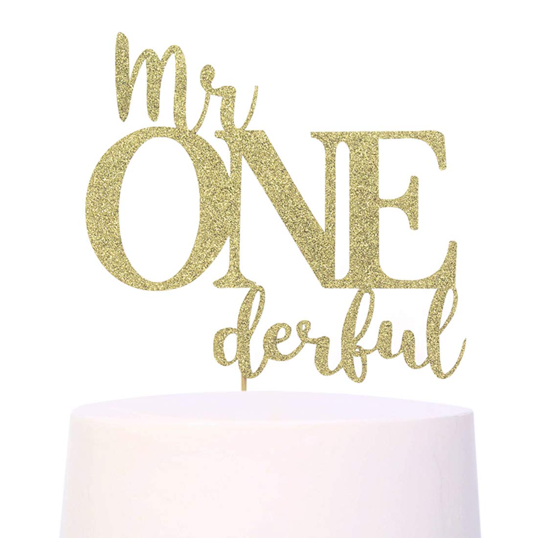 Mr Onederful Cake Topper, 1st Birthday Cake Topper, Boys First Birthday