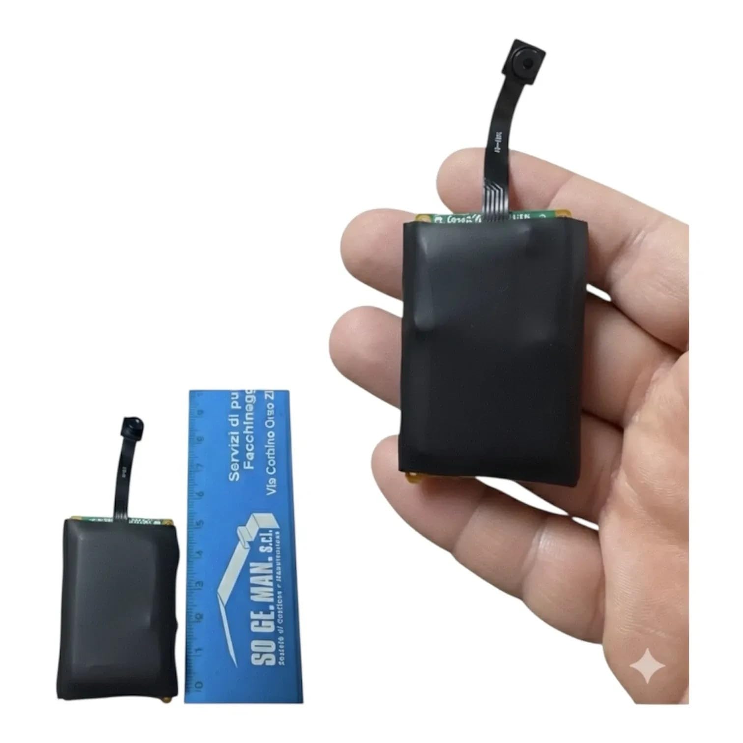 Mini Telecamera WiFi di Sorveglianza con Sensore di Movimento, Batteria 8 Ore, Controllo da Smartphone, Obiettivo 3mm