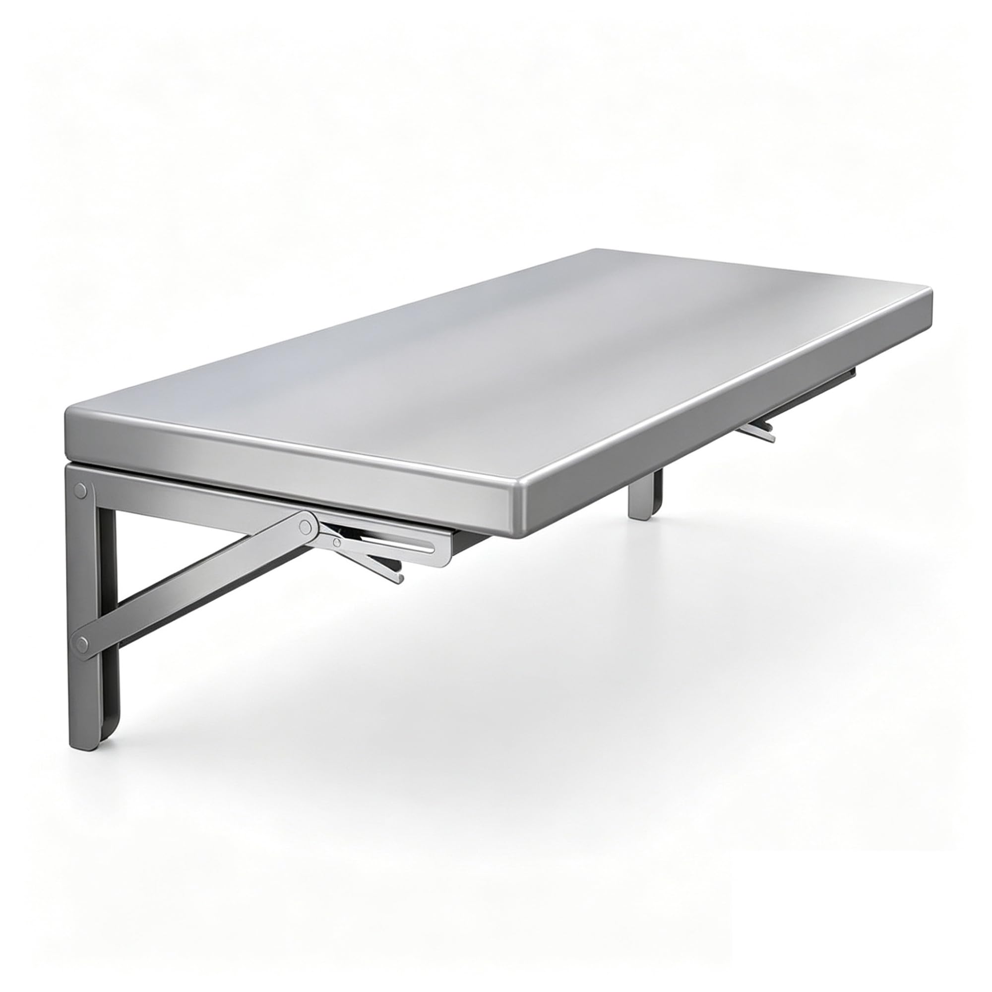 Table rabattable murale acier pour optimiser les petits espaces 50x25