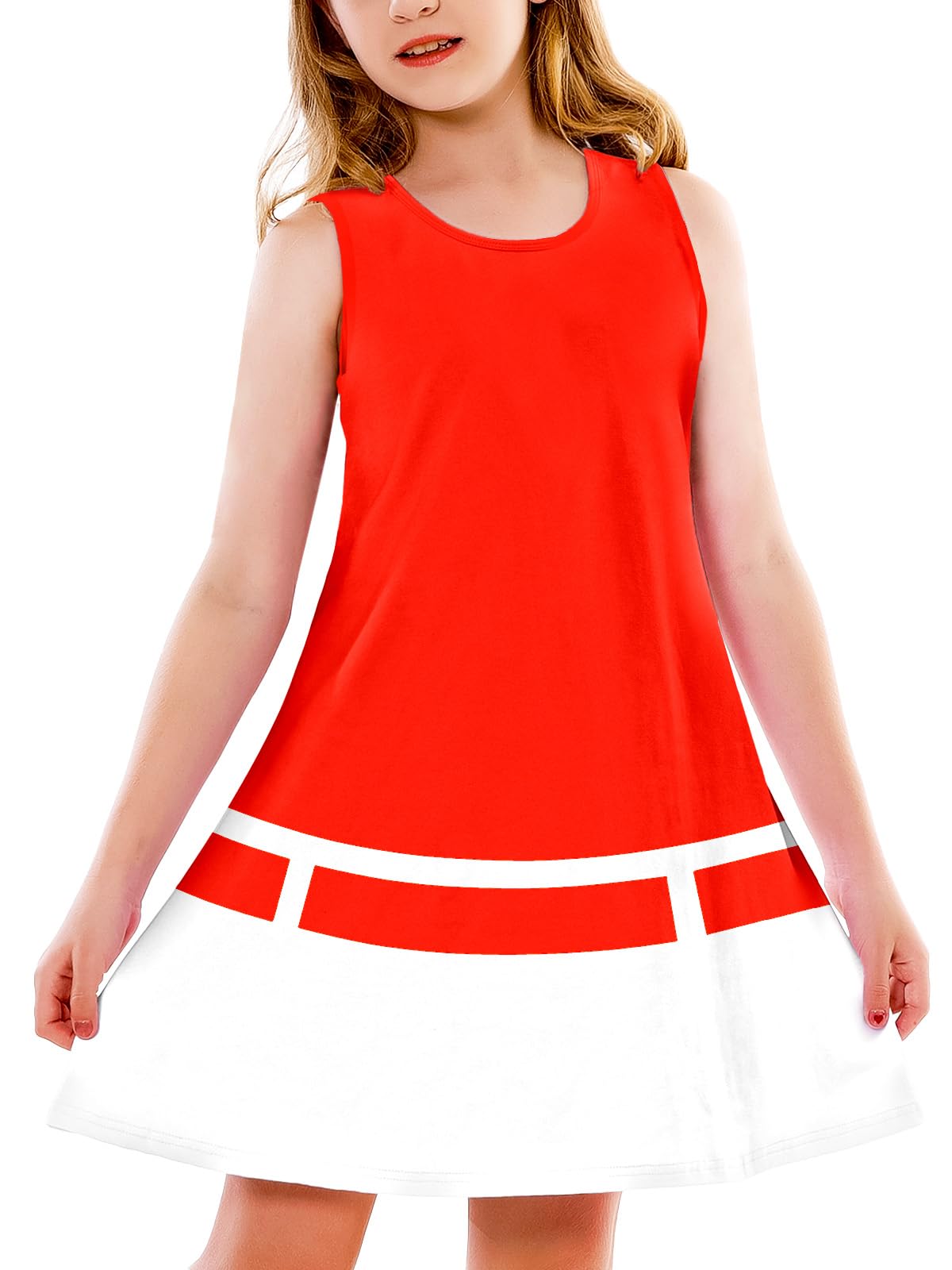 Deerose Kids Halloween Clothing Set Funny Party Outfits Cartoon Tshirt Dress 3-14 Years