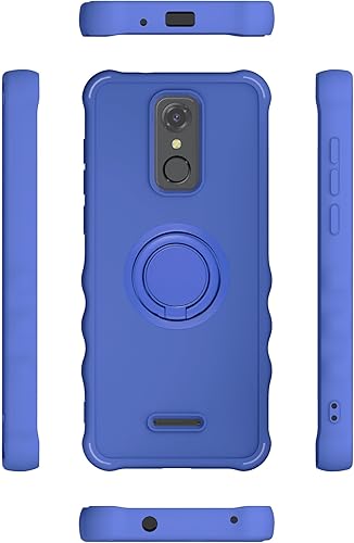 Miniatura 10 de ConsumerCellular IRIS CONNECT SH4650 - Funda compatible con celular IRIS CONNECT SH4650 con protector de pantalla de vidrio templado, súper