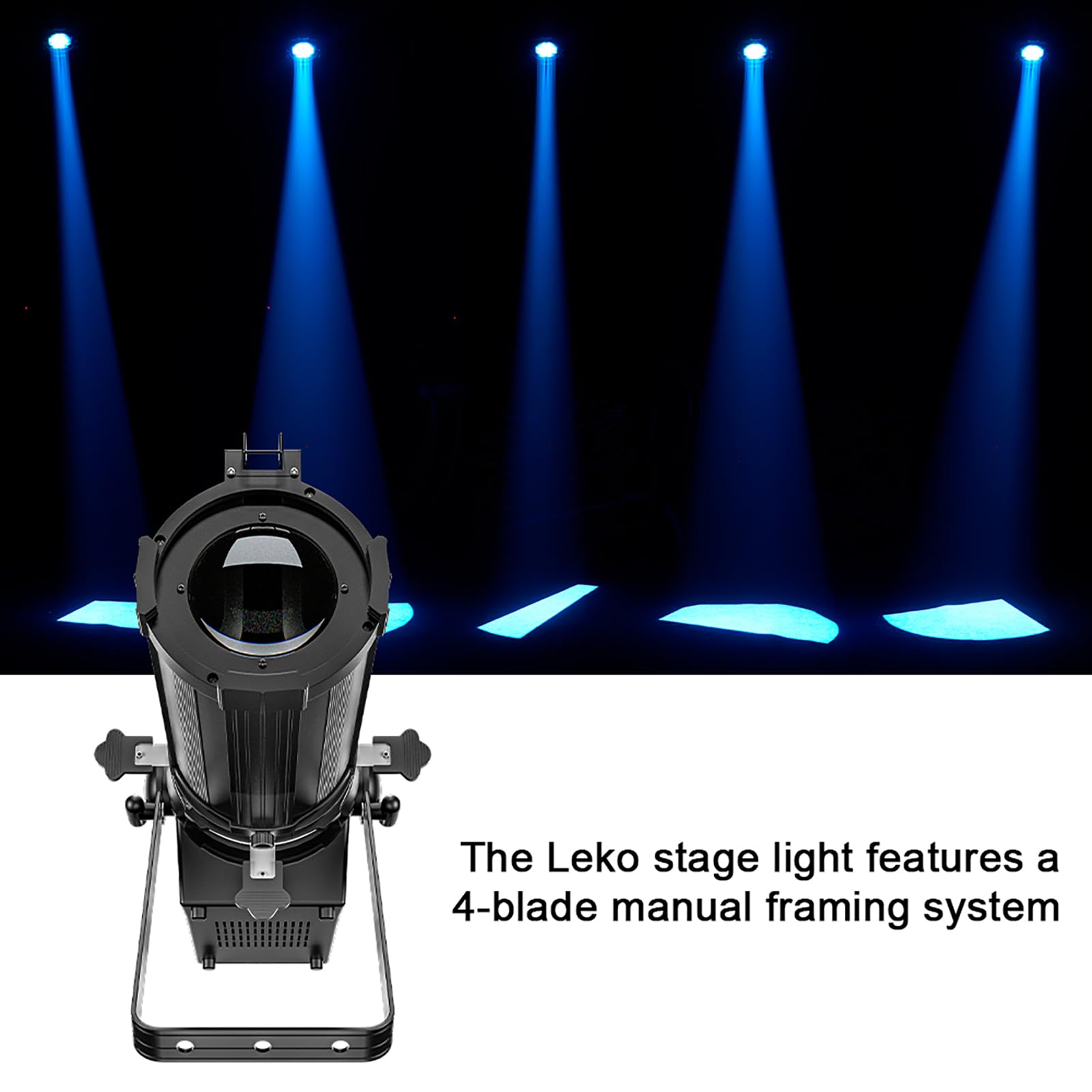 Amazon.com: SHEHDS LEKO Profile Stage Spotlights LED Zoom 350W