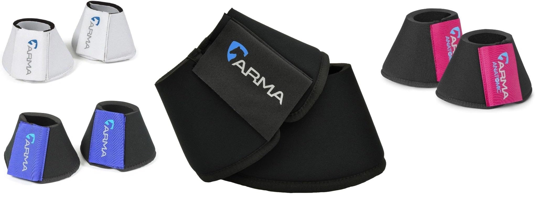Shires Arma Neoprene Over Reach Boots - Royal Blue Extra Full โ image 1