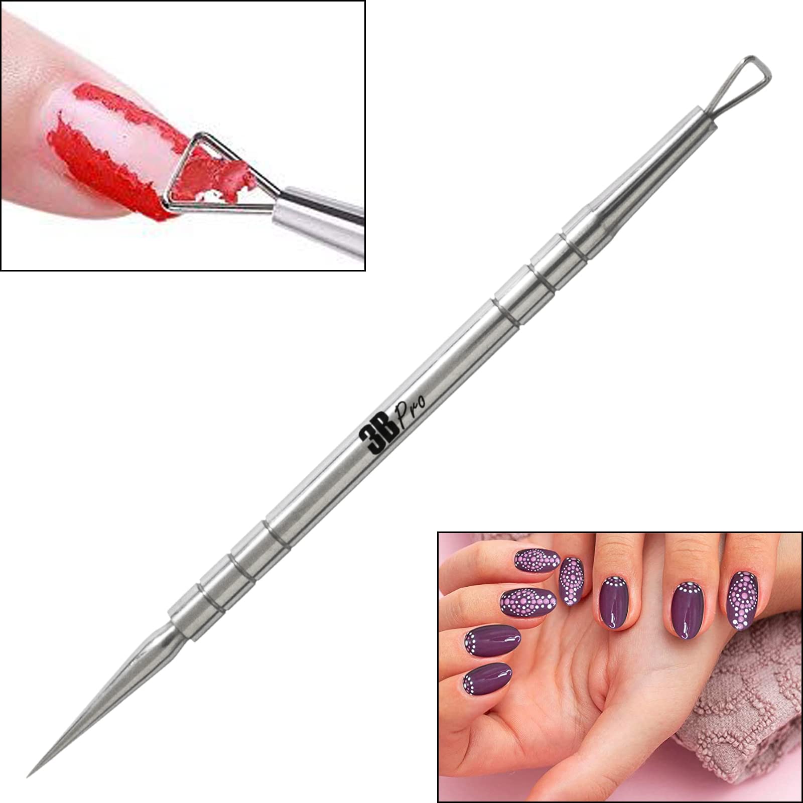 Cortaúñas profesional Cortador de uñas Kit de manicura y pedicura Instrumentos de podología Juego de 11 piezas Lima de uñas Pinza de cutícula Levantador de uñas Caja de seguridad