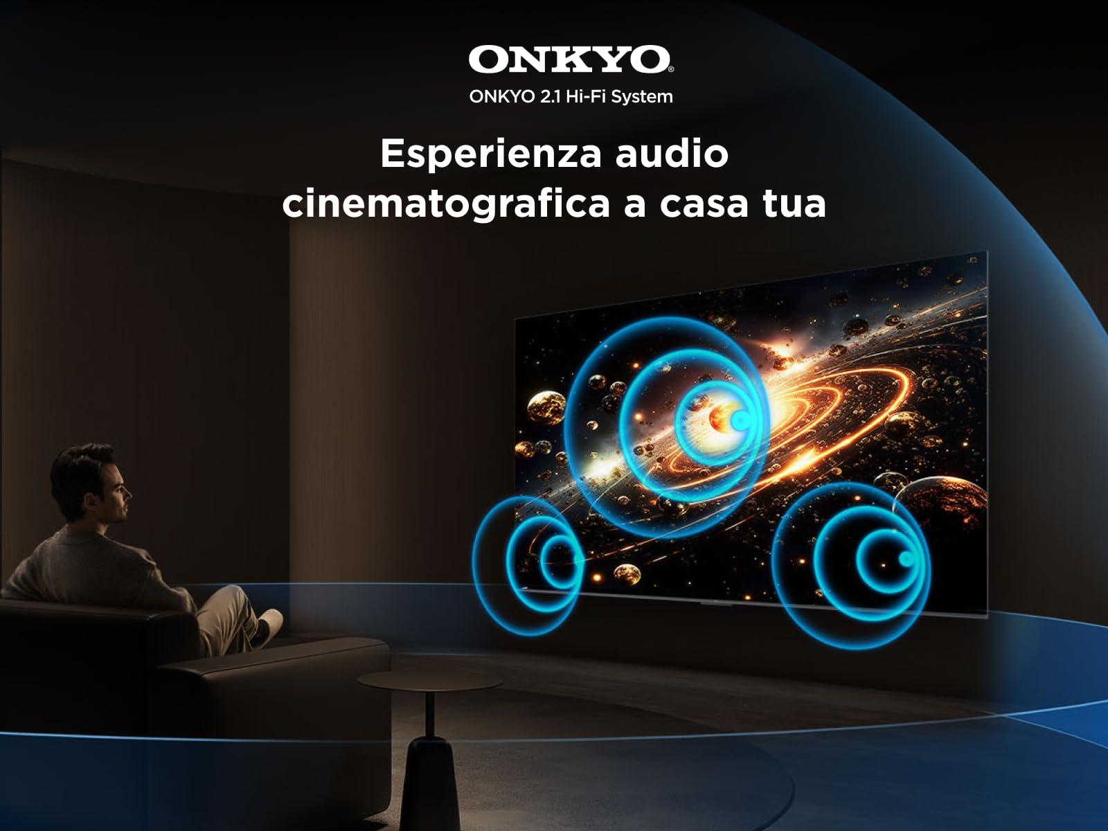 TCL 65Q6C 65" QD-Mini LED SMART TV 4K HDR Premium 1000nits Google TV Dolby Vision Atmos Onkyo 2.1 Motion Clarity Pro 144 Hz Game Master