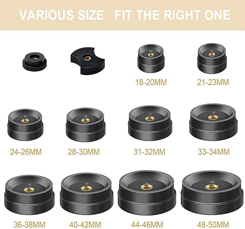 Miniatura 3 de ONEBOM Juego de herramientas para prensa de reloj, kit de reparación de relojes profesional con todo, para varios tipos de reloj (kit de prensa de