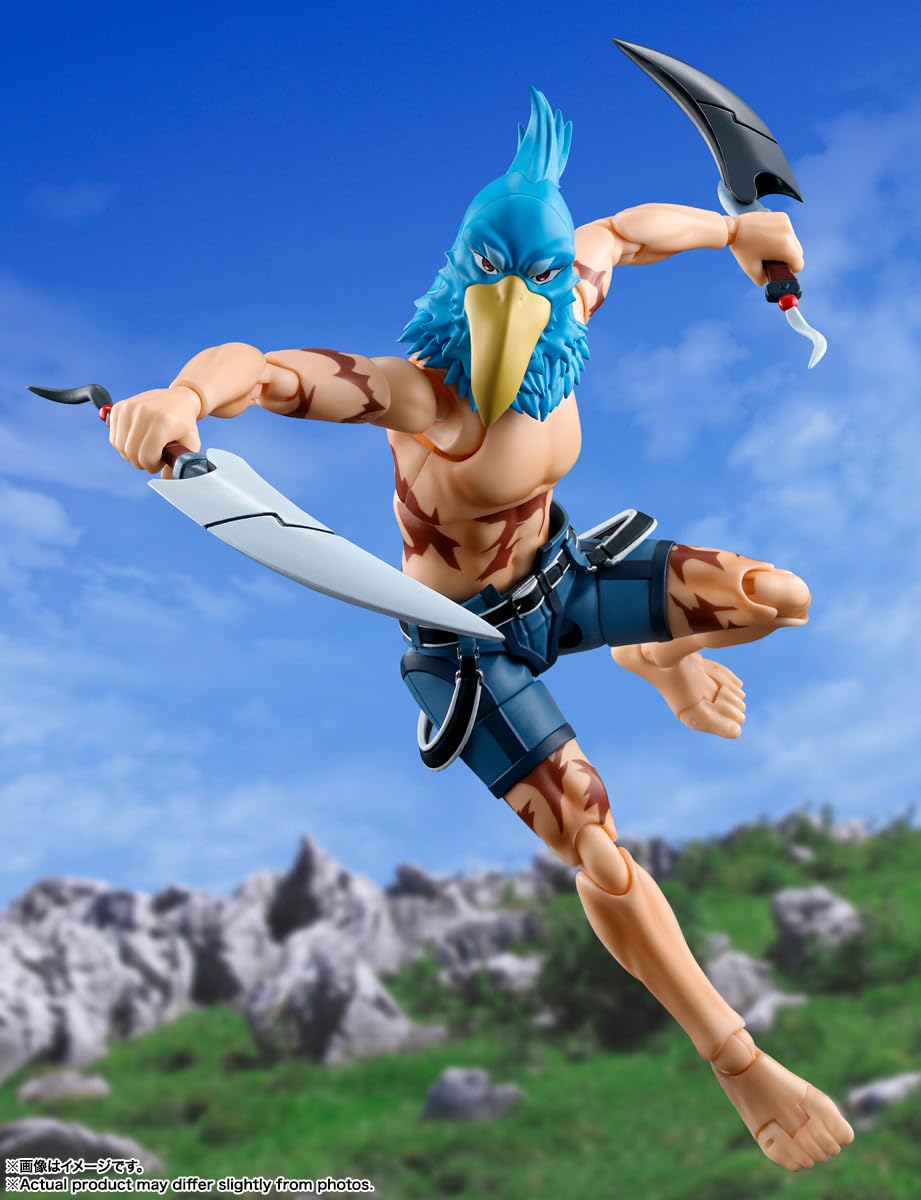 BANDAI Shangri-La Frontier figurine S.H. Figuarts Sunraku 15 cm, BTN66471-6 - Image 4