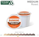 Dunkin' Original Blend Medium Roast Ground Coffee, (45 oz),