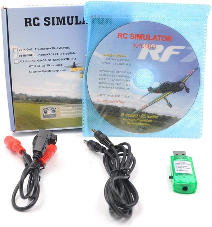 simulatori per aerei rc