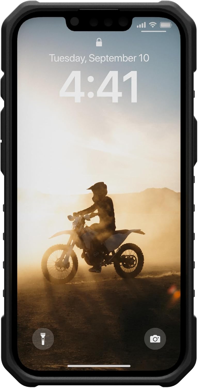 URBAN ARMOR GEAR UAG Designed for iPhone 17e / iPhone 16e Case Pathfinder - Compatible with MagSafe Rugged Military Grade Drop Proof Protective Cover, Black