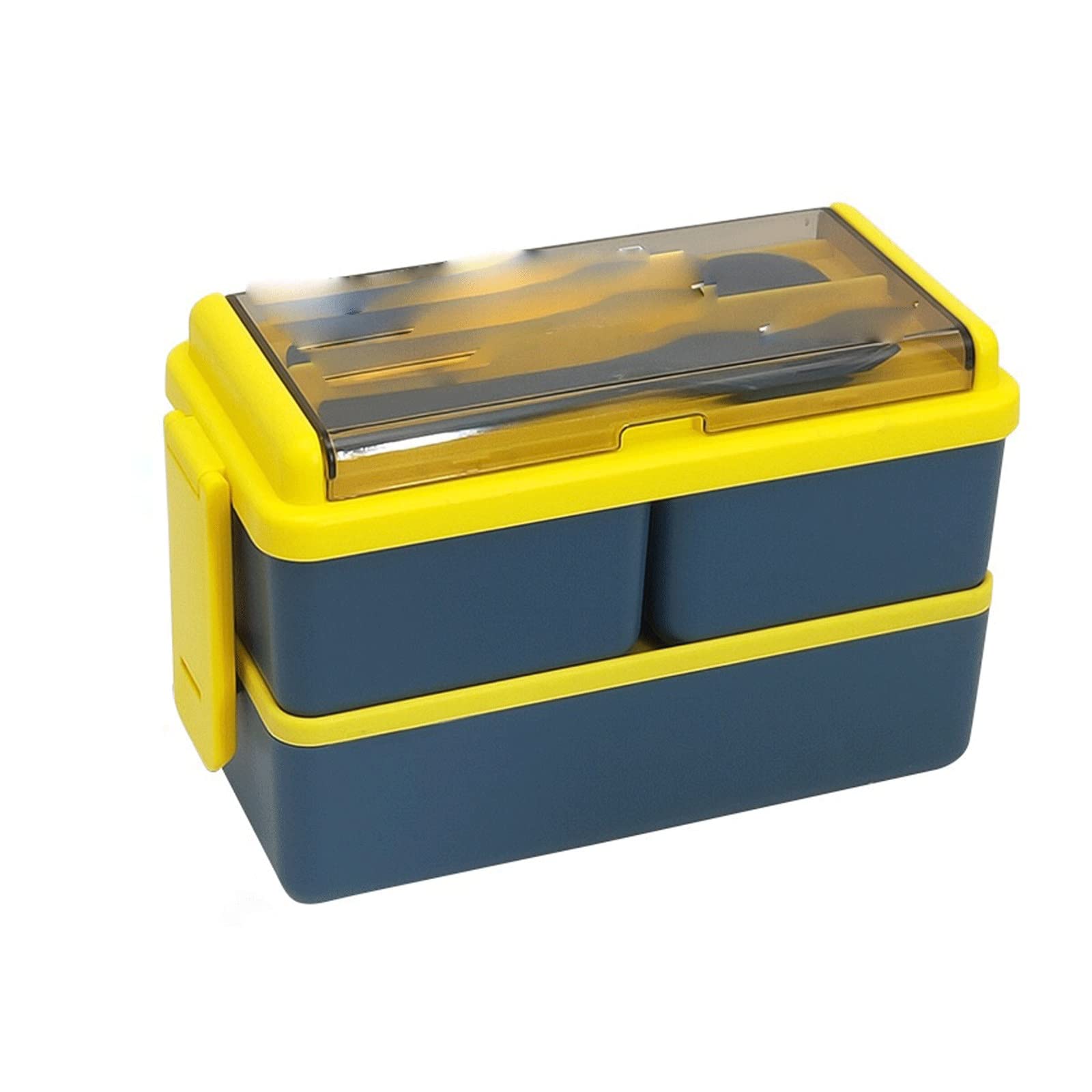 es Lunch Box Lunchbox in plastica per Ufficio Scuola Portatile Colazione Picnic Contenitore pasto pr