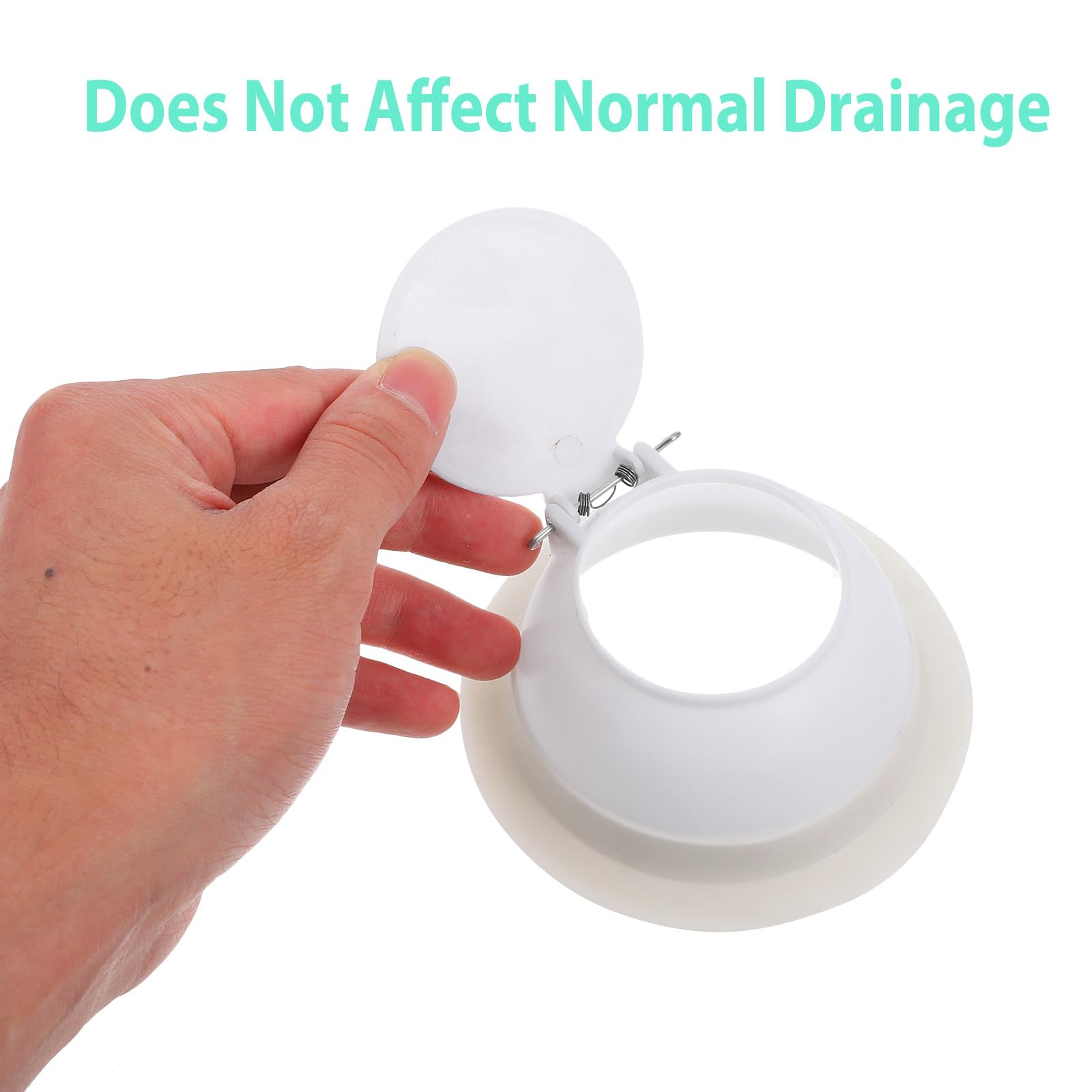 Profumatore Wc 2pezzi per Squat Toilets in Gomma, Facile Installazione e Design Userfriendly per Eliminare Odore Fogna Bagno e Garantire Freschezza nel Bathroom