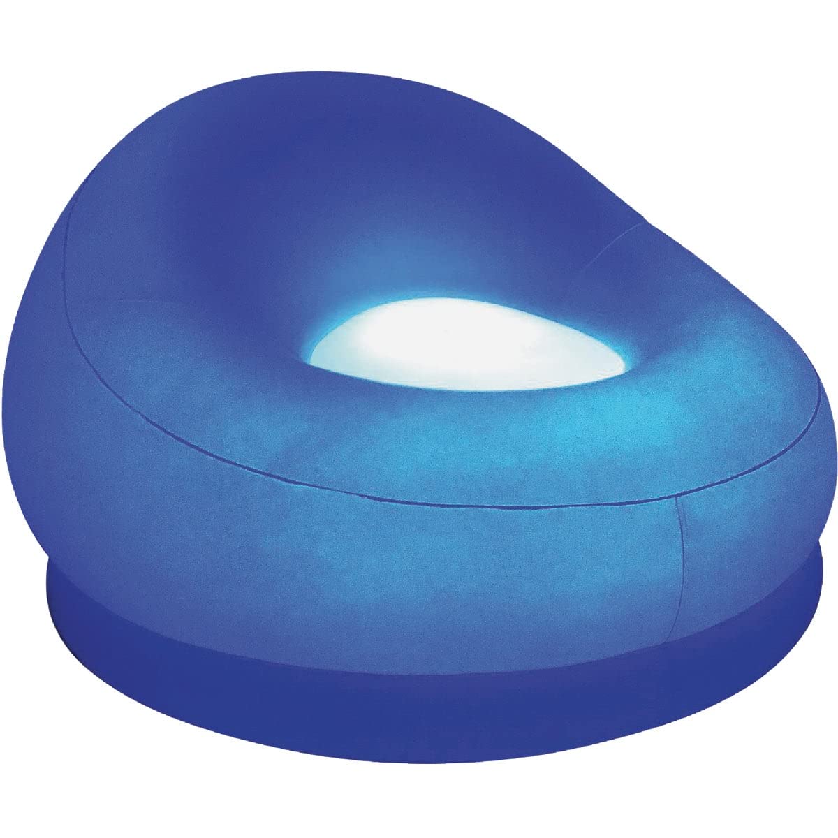 Air Candy Inflatable LED Chair with Remote – Color Changing Light-Up Lounge Chair for Indoor & Outdoor Use, Waterproof Floating Chair for Pool, Patio, Dorm & Party, Supports Up to 250 lbs